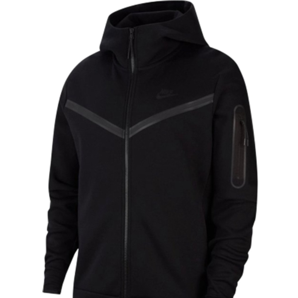 New Nike Sportswear Tech Fleece Men's M Size - Black (CU4489-010)
